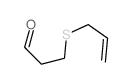 Propanal,3-(2-propen-1-ylthio)-结构式