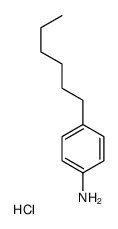 P-HEXYLANILINE HYDROCHLORIDE结构式