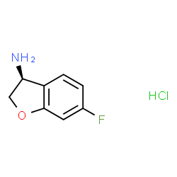 (S)-6-氟-2,3-二氢苯并呋喃-3-胺盐酸盐图片