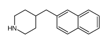 4-(naphthalen-2-ylmethyl)piperidine Structure