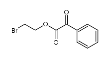 2-bromoethyl 2-oxo-2-phenylacetate结构式