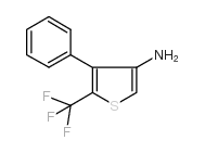 3-AMINO-4-PHENYL-5-(TRIFLUOROMETHYL)THIOPHENE Structure