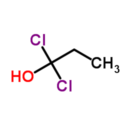 1,1-Dichloro-1-propanol结构式