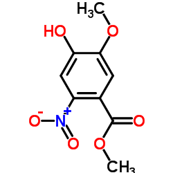 Methyl 4-hydroxy-5-methoxy-2-nitrobenzoate Structure