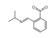 N-(2-nitrobenzylidene)isopropylamine结构式