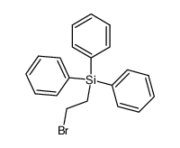 2-Bromoaethyl-triphenyl-silan结构式