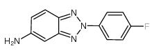 2-(4-FLUORO-PHENYL)-2H-BENZOTRIAZOL-5-YLAMINE structure