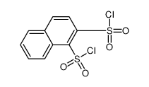 naphthalene-1,2-disulfonyl chloride结构式