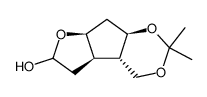 (1S,2S,6R,8S)-10,10-dimethyl-5,9,11-trioxatricyclo[6.4.0.02,6]dodecan-4-ol Structure