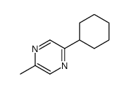 Pyrazine, 2-cyclohexyl-5-methyl- (8CI) Structure