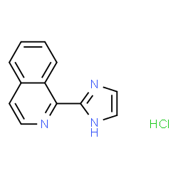 1-(1H-IMIDAZOL-2-YL)-ISOQUINOLINE HCL Structure