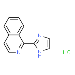 1-(1H-IMIDAZOL-2-YL)-ISOQUINOLINE HCL structure