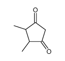 4,5-Dimethyl-1,3-cyclopentanedione structure