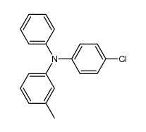 (4-chloro-phenyl)-phenyl-m-tolyl amine Structure