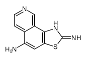 Thiazolo[5,4-h]isoquinoline-2,5-diamine (9CI) Structure