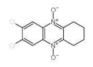 2,3-dichloro-10-oxido-6,7,8,9-tetrahydrophenazine 5-oxide结构式