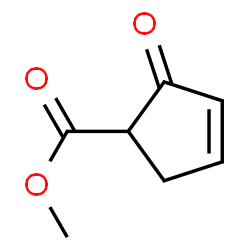 3-Cyclopentene-1-carboxylicacid,2-oxo-,methylester(9CI) structure