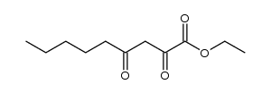 Ethyl 2,4-dioxononanoate Structure