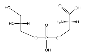 alpha.-L-Phosphatidyl L-serine结构式