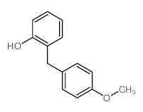 2-[(4-methoxyphenyl)methyl]phenol structure