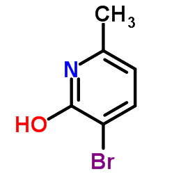 3-溴-2-羟基-6-甲基吡啶结构式