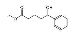 methyl 5-hydroxy-5-phenylpentanoate结构式