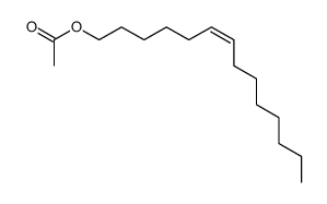 (Z)-Δ6-tetradecenyl acetate Structure