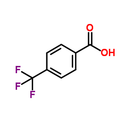 4-(Trifluoromethyl)benzoic acid structure