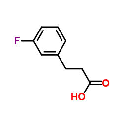 3-(3-Fluorophenyl)propanoic acid structure