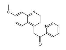 2-(7-METHOXYQUINOLIN-4-YL)-1-(PYRIDIN-2-YL)ETHANONE picture
