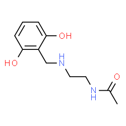 Acetamide, N-[2-[[(2,6-dihydroxyphenyl)methyl]amino]ethyl]- (9CI)结构式