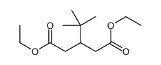 diethyl 3-tert-butylpentanedioate结构式