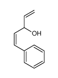 1-phenylpenta-1,4-dien-3-ol结构式