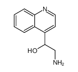 2-amino-1-quinolin-4-yl-ethanol Structure