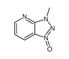 3H-1,2,3-Triazolo[4,5-b]pyridine,3-methyl-,1-oxide Structure