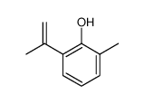 2-Isopropenyl-6-methyl-phenol结构式