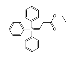 ethyl 3-(triphenyl-λ5-phosphanylidene)propanoate Structure