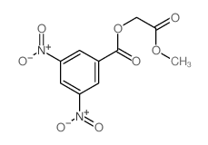 methoxycarbonylmethyl 3,5-dinitrobenzoate结构式