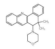 5,5-Dimethyl-6-(4-morpholinyl)-5,6-dihydrobenzo(c)acridine picture