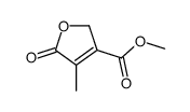 methyl 4-methyl-5-oxo-2H-furan-3-carboxylate结构式