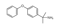 2-(4-苯氧基苯基)丙-2-胺结构式