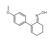 1-hydroxyimino-2-(4-methoxyphenyl)-2-cyclohexene Structure