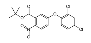 tert-butyl 5-(2,4-dichlorophenoxy)-2-nitrobenzoate Structure
