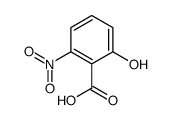 2-羟基-6-硝基苯甲酸结构式