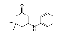 3-m-Toluidino-5,5-dimethyl-2-cyclohexenon结构式