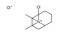 5-chloro-9,9-dimethyl-9-azoniabicyclo[3.3.1]nonane,chloride结构式