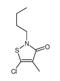 2-butyl-5-chloro-4-methyl-1,2-thiazol-3-one Structure