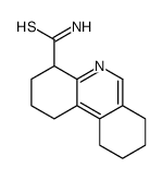 1,2,3,4,7,8,9,10-octahydrophenanthridine-4-carbothioamide结构式