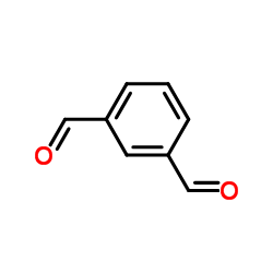 间苯二甲醛结构式