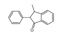 3-methyl-2-phenyl-2,3-dihydroinden-1-one结构式